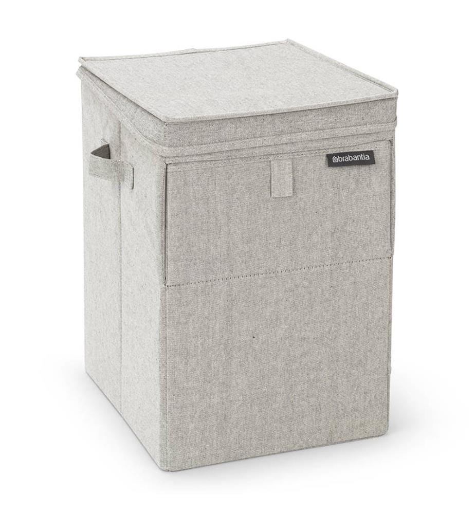 35 L Stackable Laundry Basket - Grey
