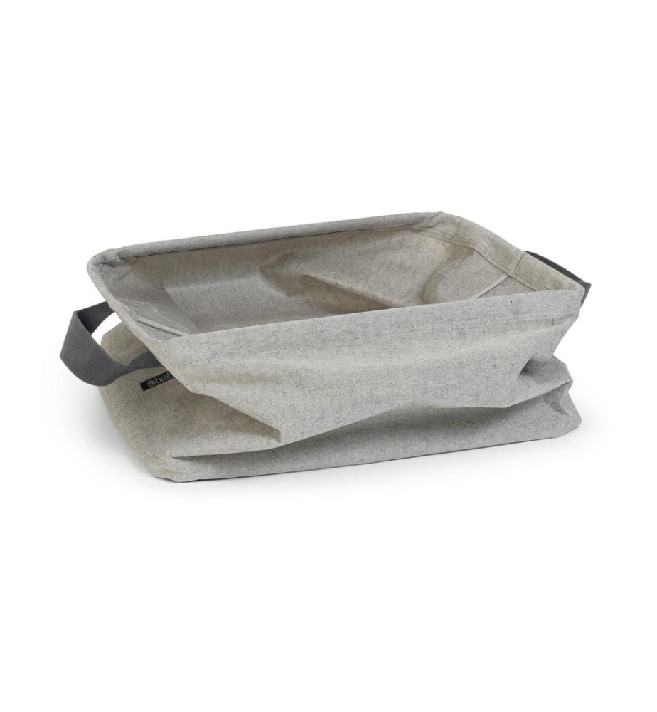 Foldable laundry basket 35 L - Grey