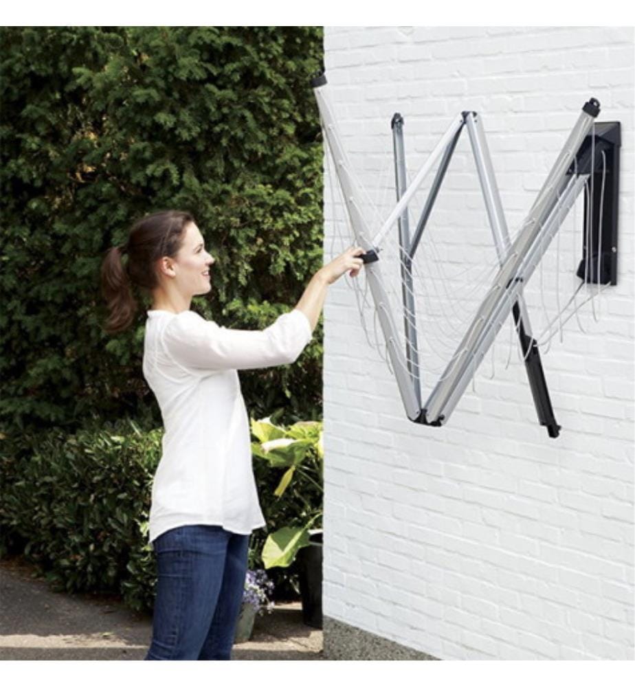 Wallfix Wandwäschetrockner - Silber