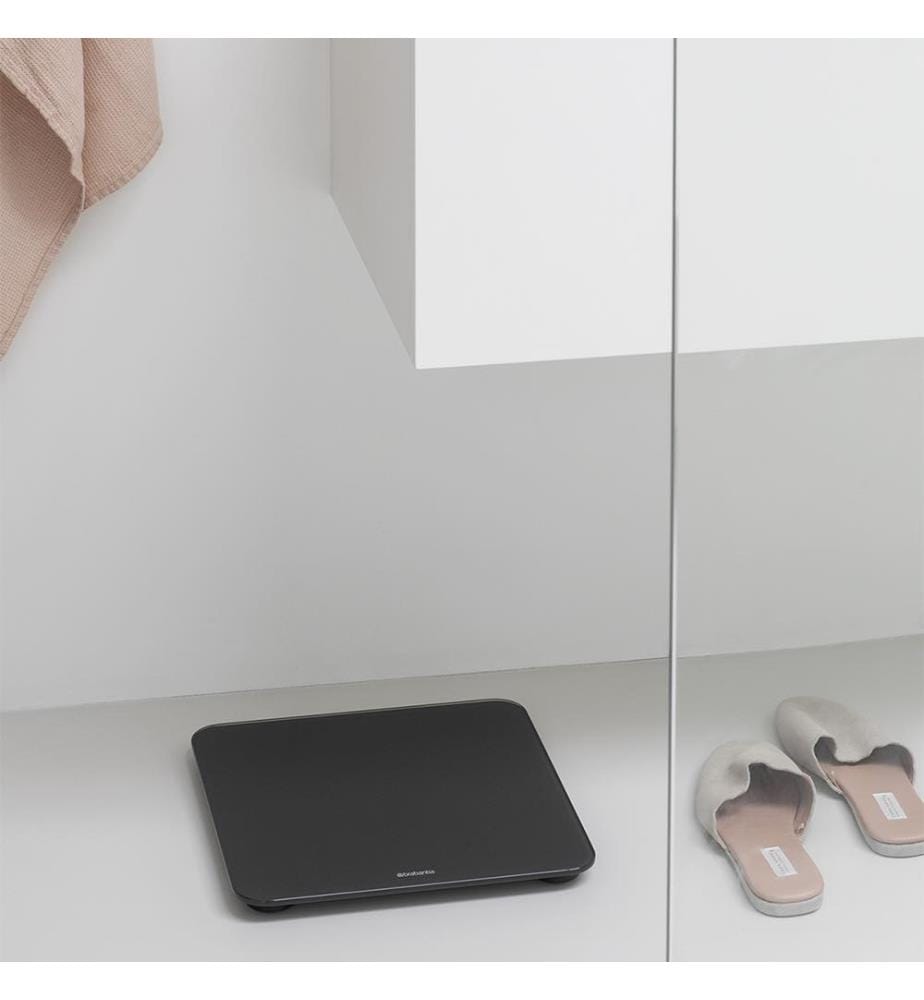 Digitale Personenwaagen batteriebetrieben ReNew - Dunkelgrau