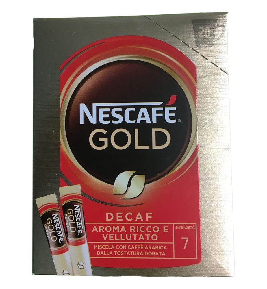 Nescafé Gold Décaféiné 20 sachets - 1 x 34 g