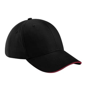 Beechfield Unisex Athleisure Baseball Kappe Baumwolle