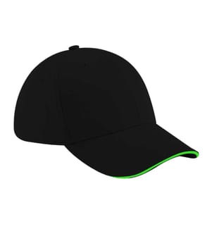 Beechfield Unisex Athleisure Baseball Kappe Baumwolle