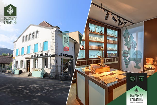 Besichtigung des Maison de l'Absinthe mit Degustation