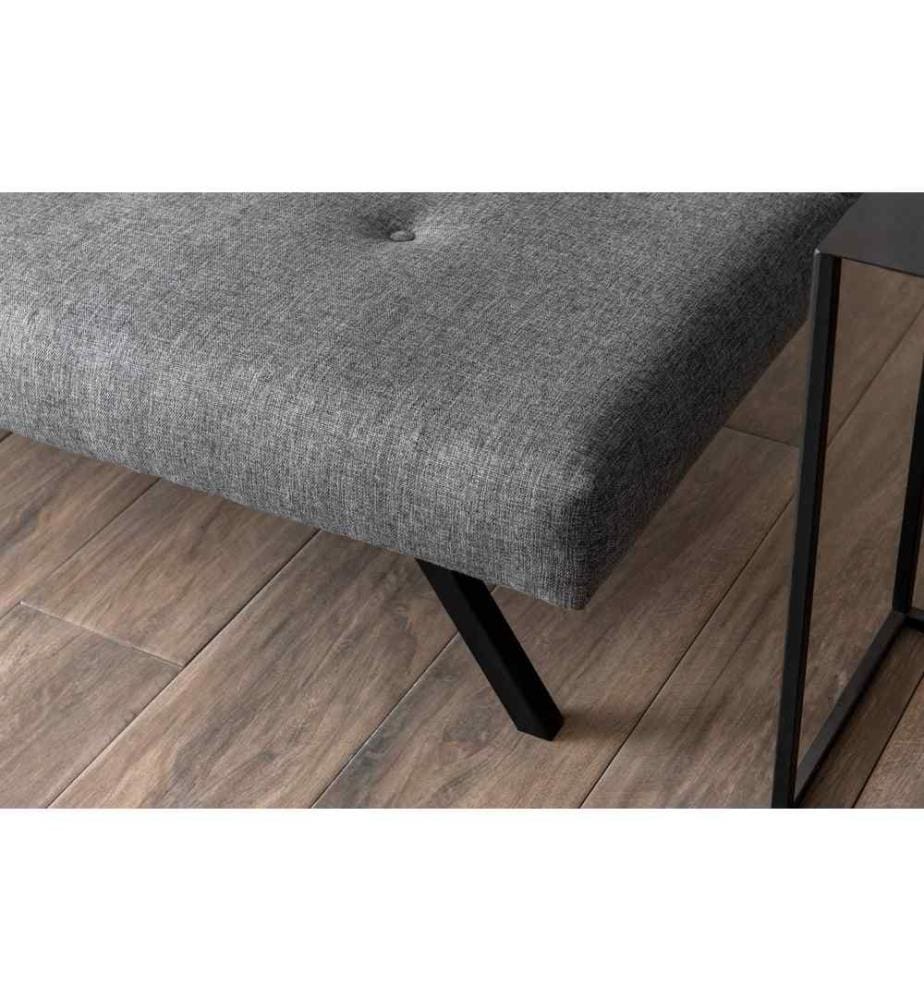Divano letto 3 posti Zola - Gris Clair