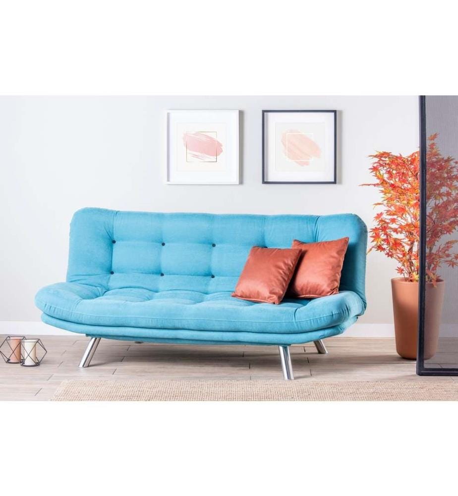 Misa 3-Sitzer Schlafsofa - Türkis