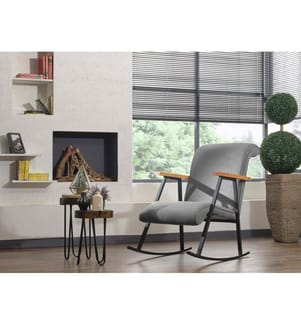 Chaise à bascule Yoka - Gris