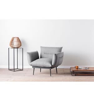Chaise Wing Jax - Gris