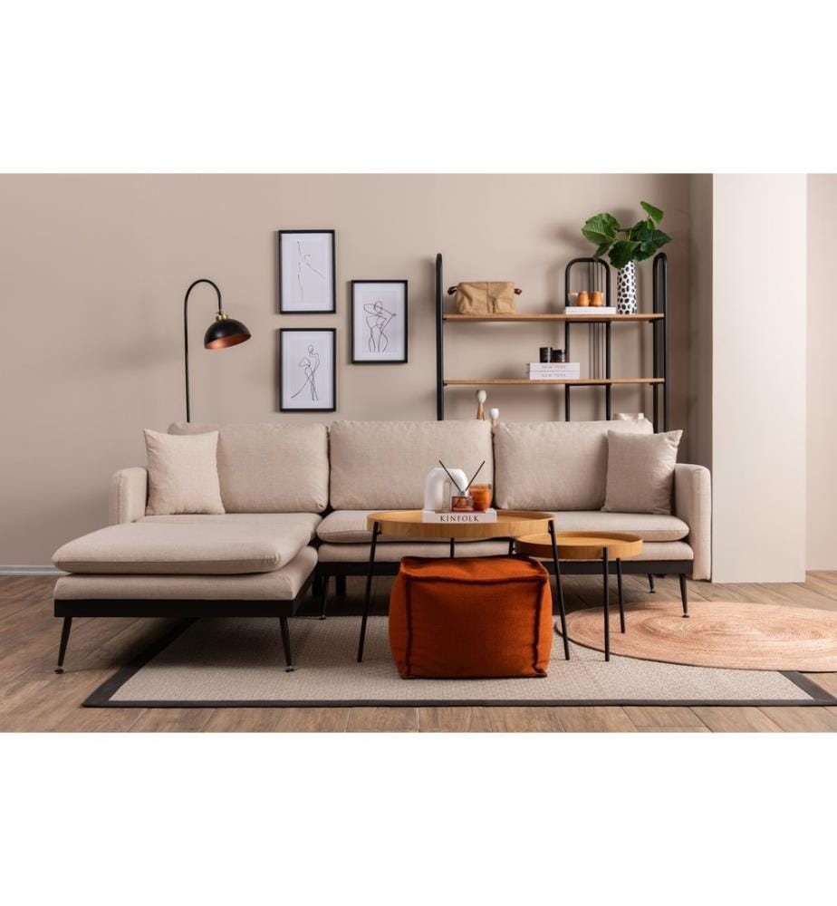 Ecksofa Reya - Creme