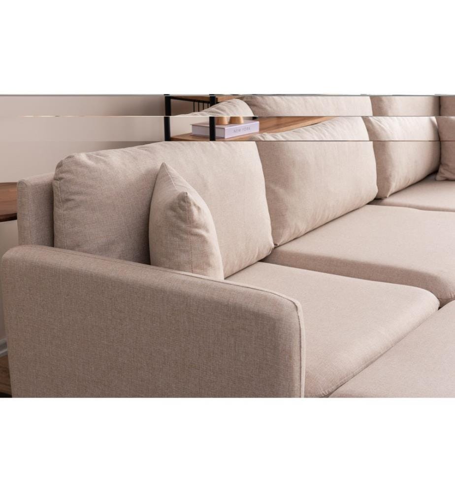 Ecksofa Reya - Creme