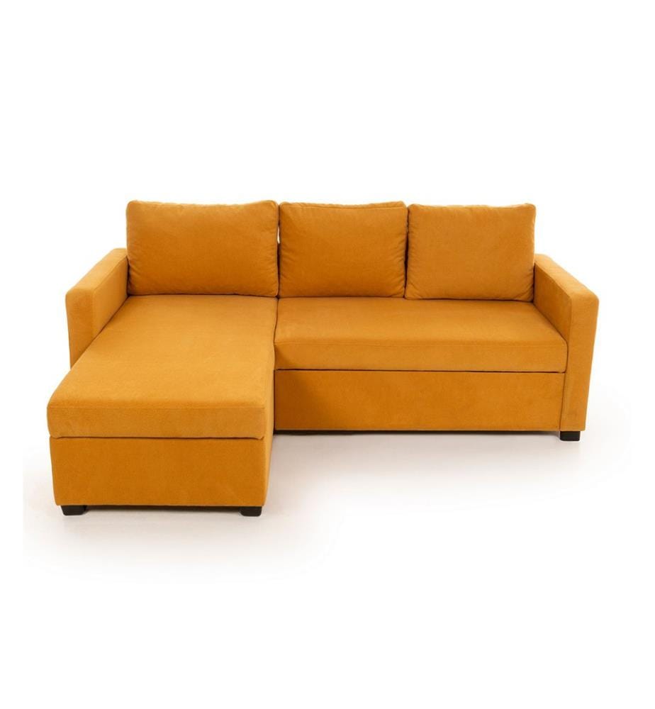 Kado Eckschlafsofa - Senfgelb