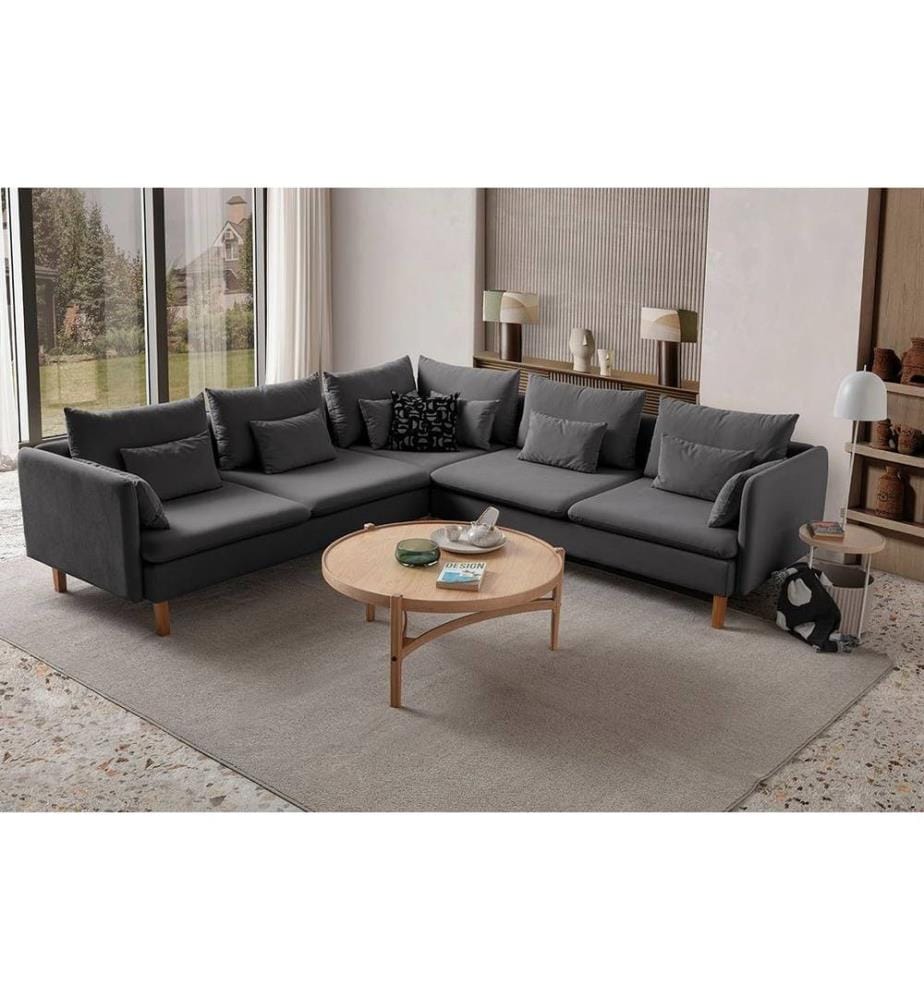 Ecksofa Flexy L - Anthrazit