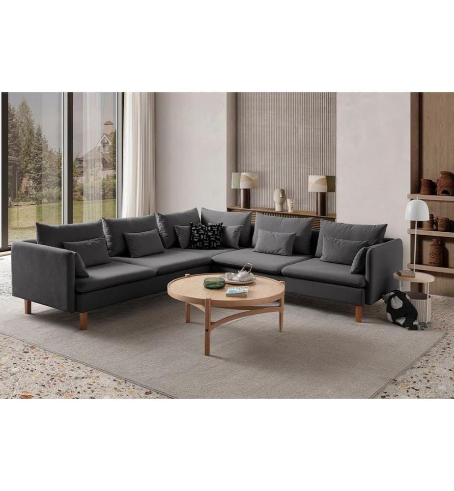 Ecksofa Flexy L - Anthrazit