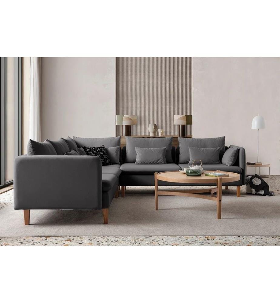 Ecksofa Flexy L - Anthrazit