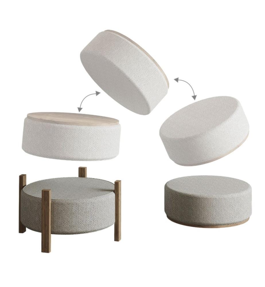 Clone Hocker - Eiche Saphir