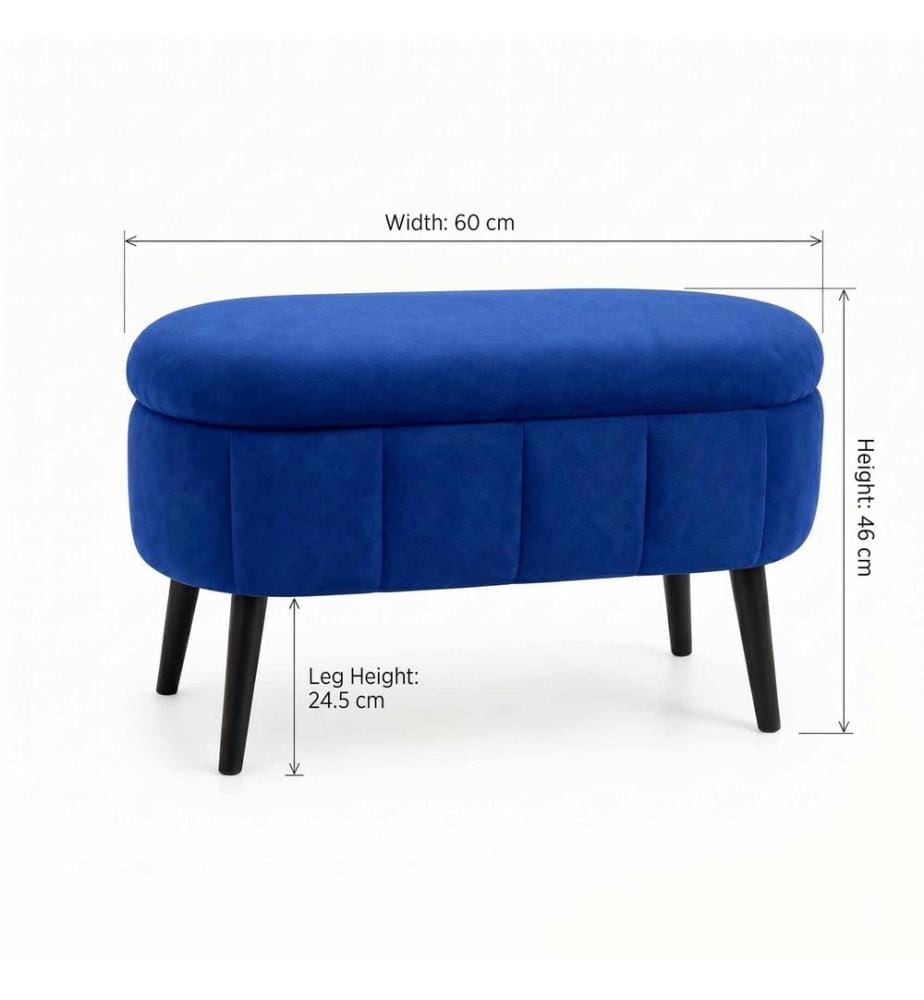 Hocker Mini Oslo - Sax Blue