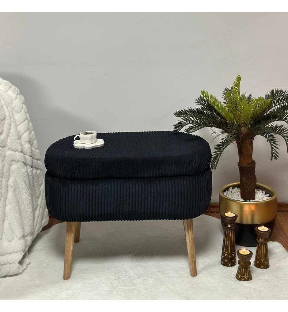 Hocker Mini Oslo - Schwarz