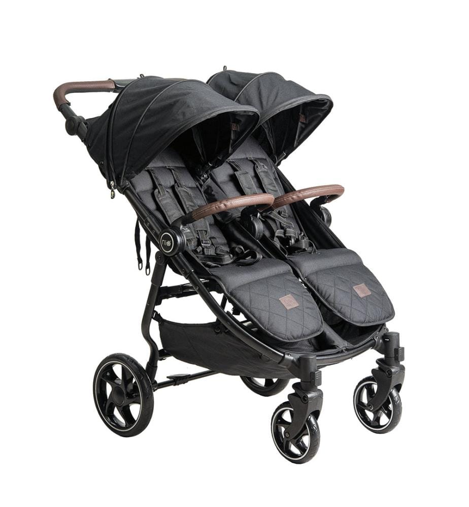 Zwillingswagen VentTwin+ Double + - Schwarz