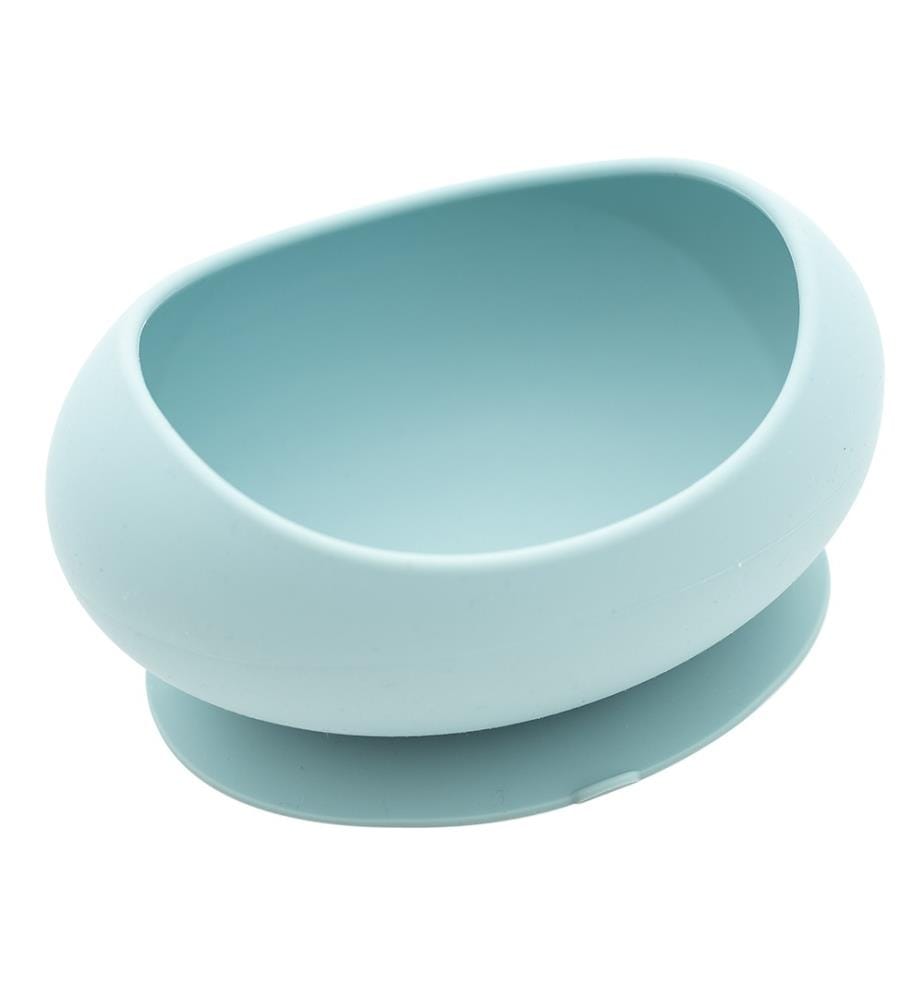 Servizio da tavola in silicone, 3 pezzi - Blu