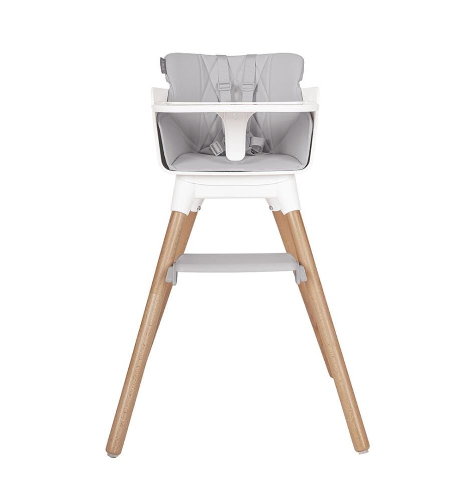 Set composto da seggiolone e sedia Kombo - Grigio