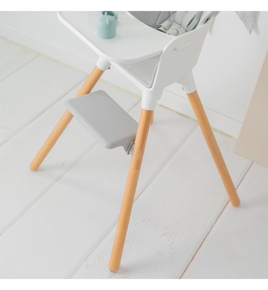 Set composto da seggiolone e sedia Kombo - Grigio