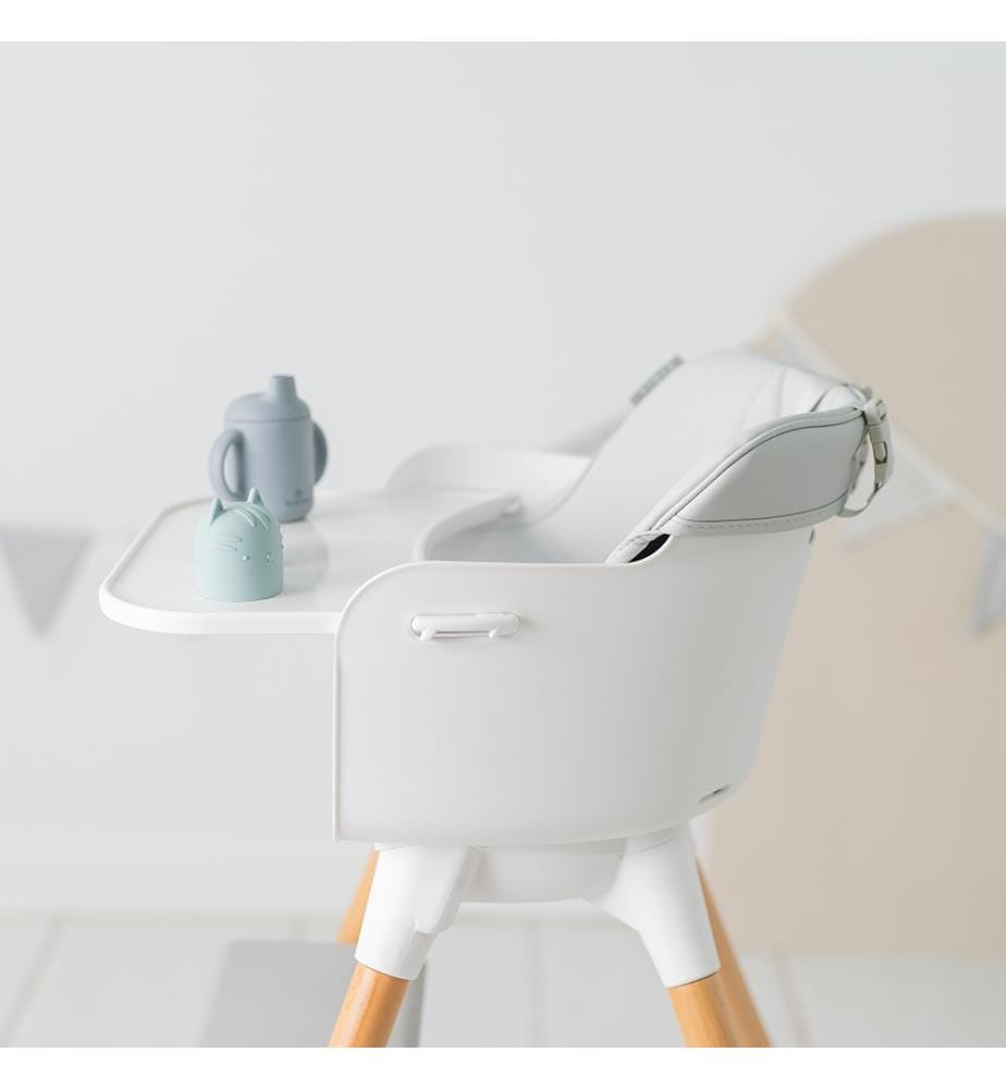 Set composto da seggiolone e sedia Kombo - Grigio