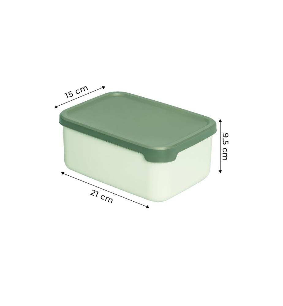 Aufbewahrungsbox-Set (8-teilig) – Grün