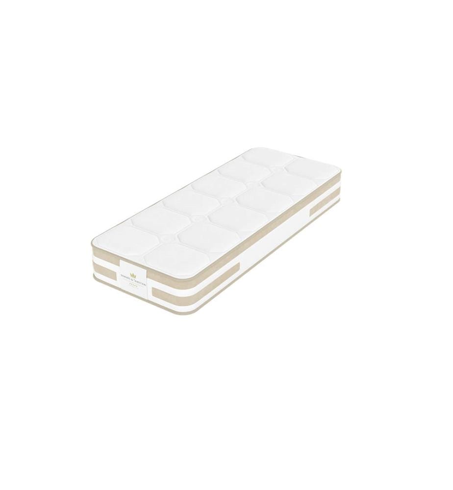 Set Matratze 180 x 200 + 2 Bettroste 90 x 200 + 2 Kopfkissen 60 x 40 + 1 Duvet 240 x 260 cm - Magellan 30 cm