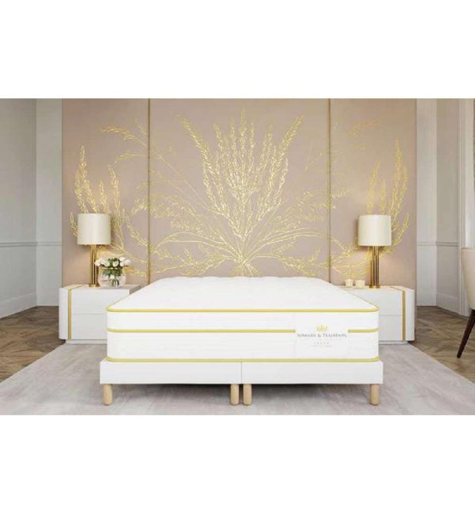 Set aus 2 Matratzen TWINS 100 x 200 Taschenfederkern und HD Memory Foam - MAGELLAN 30 cm