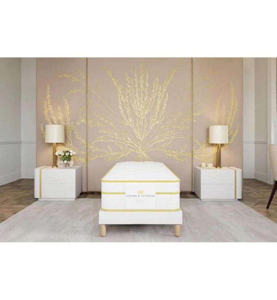 Set aus zwei TWINS-Matratzen mit Verbindungselementen 90 x 200 Taschenfederkern und HD Memory Foam - MAGELLAN 30 cm