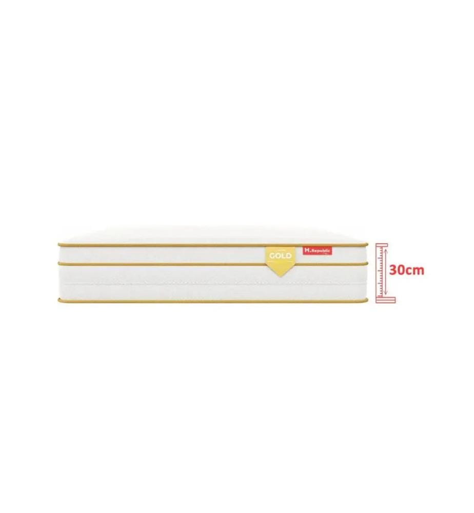 Pack Mattress +2 box springs 160 x 200 cm - HGOLD 30 cm