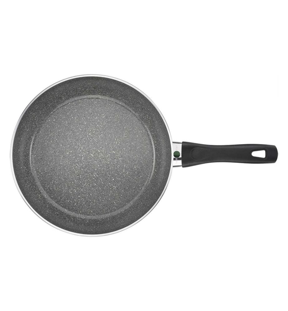 Keramik Schmorpfanne mit Deckel 28 cm - Schwarz