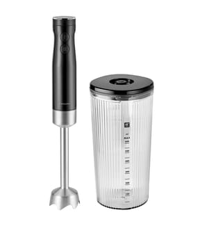 Stabmixer Enfinigy inkl. Becher und Vakuumdeckel - Schwarz