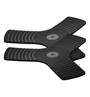2er-Set magnetischer Untersetzer 30 cm - Schwarz