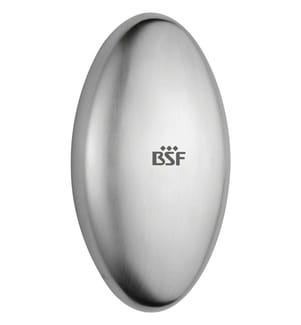 Elypsenform Stahlseife - Silber
