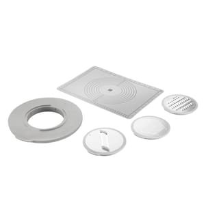 5 Teilig Fresh & Save Bowls Zubehör Set - Grau