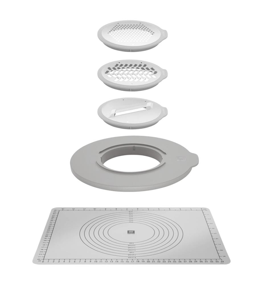 5 Piece Fresh & Save Bowls Accessory Set - Gray