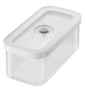 Cube Box M, 7.6 x 21.4 x 10.7 cm, 700 ml -Transparent Und Weiss