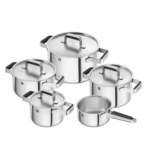 5er-Set Küchenutensilien - Silber