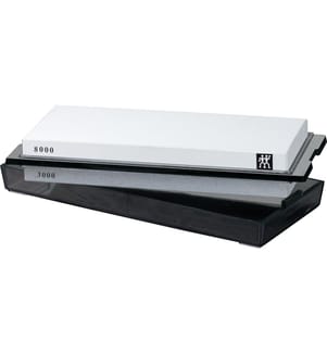 Schleifstein Finishing Stone 3000/8000 - Schwarz Und Weiss