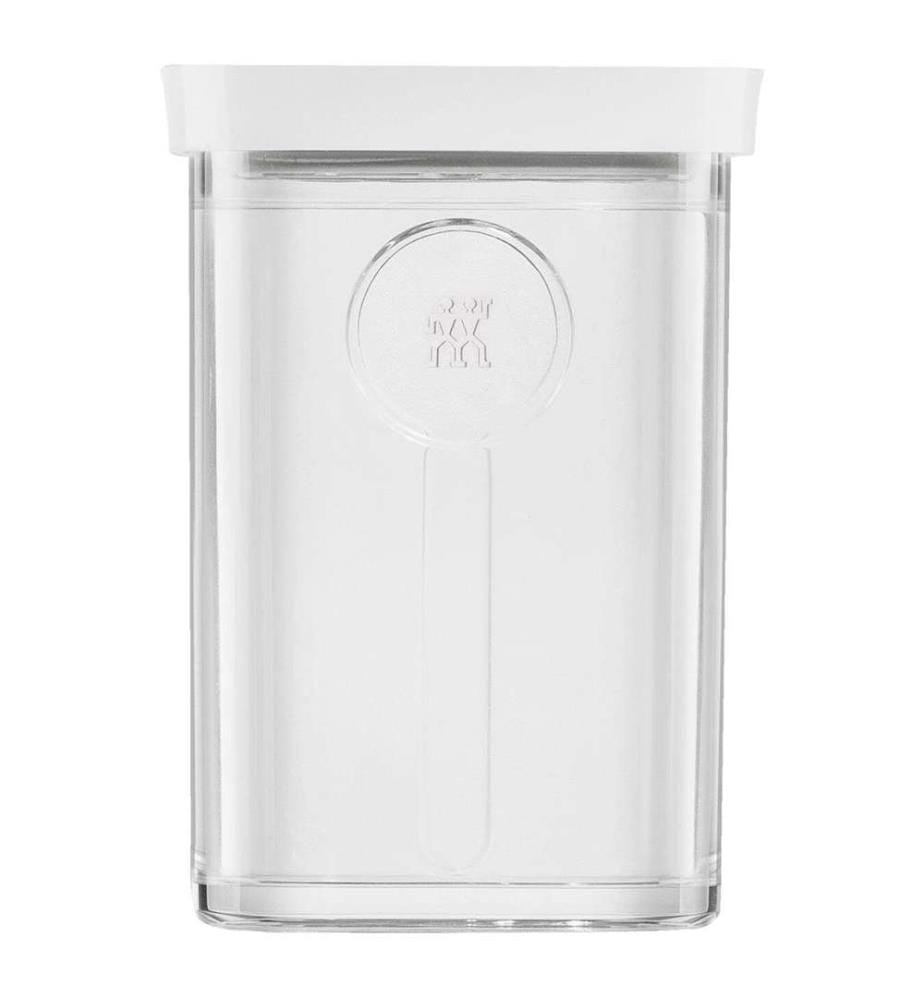 Cube Box – 2S – 15,2 x 10,7 x 10,7 cm, 825 ml, transparent-blanc