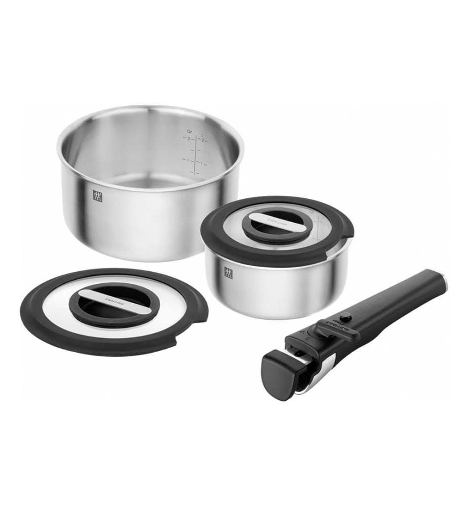 Set di 5 pentole - Argento