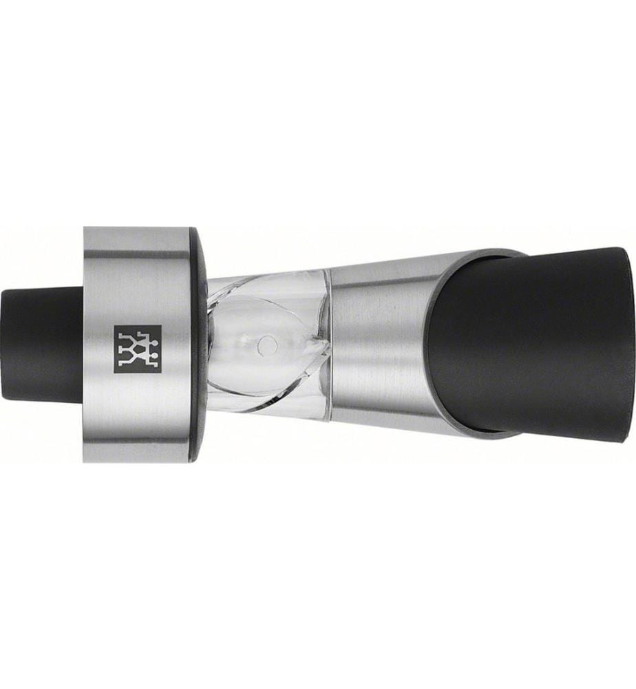 Weinausgiesser 18/10 Edelstahl - Schwarz und Silber