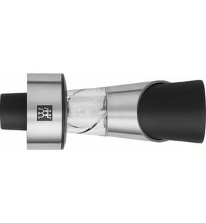 Weinausgiesser 18/10 Edelstahl - Schwarz und Silber