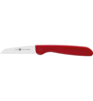 Gemüsemesser - Twin Grip - rot, 70 mm