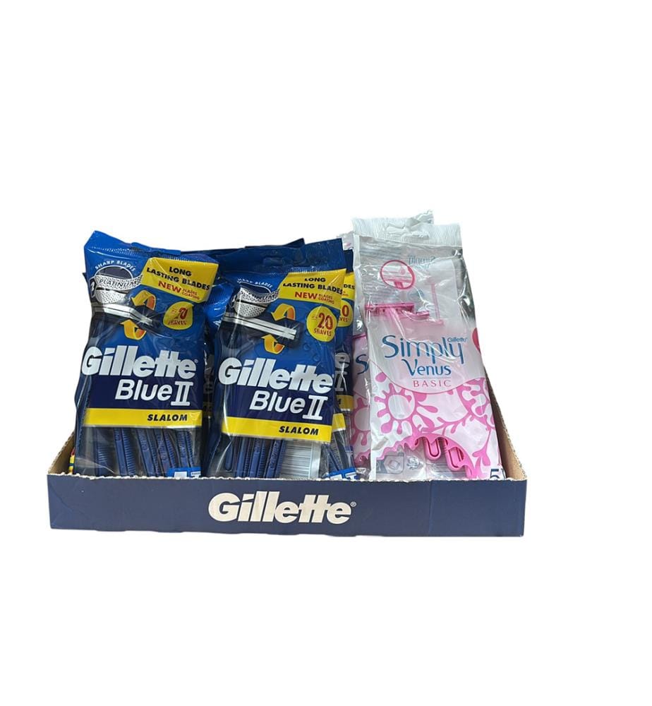 1x Rasierhygiene, 36-teiliges Mischpaket