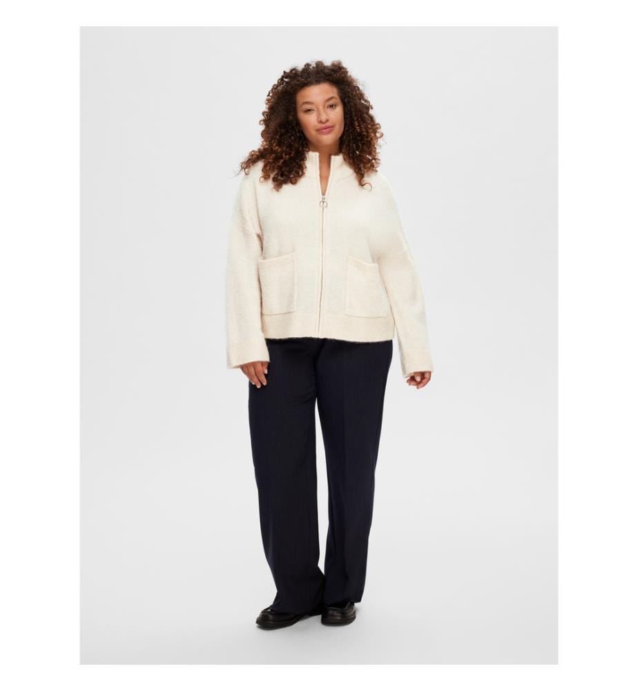 Strickjacke - Birke meliert