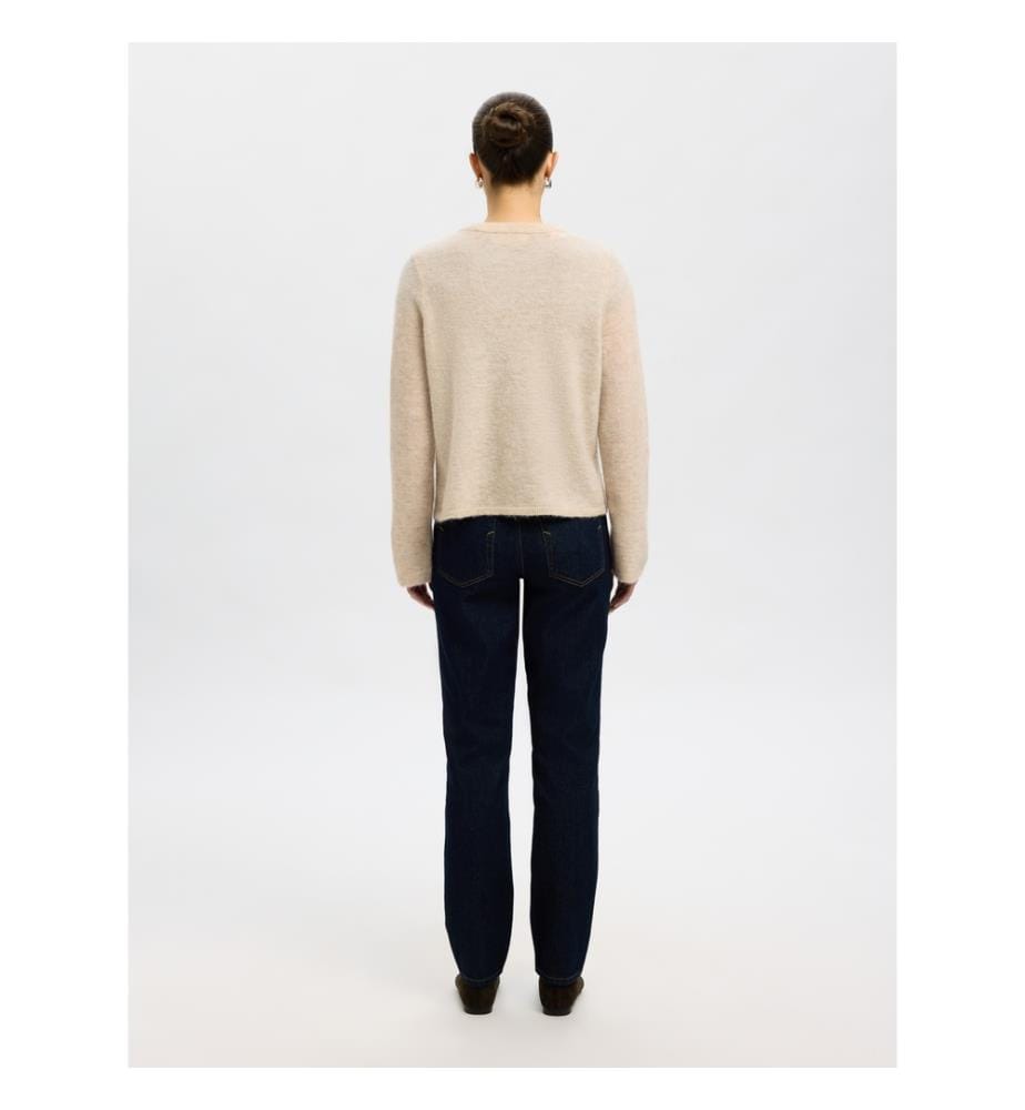 Strickjacke - Birke meliert