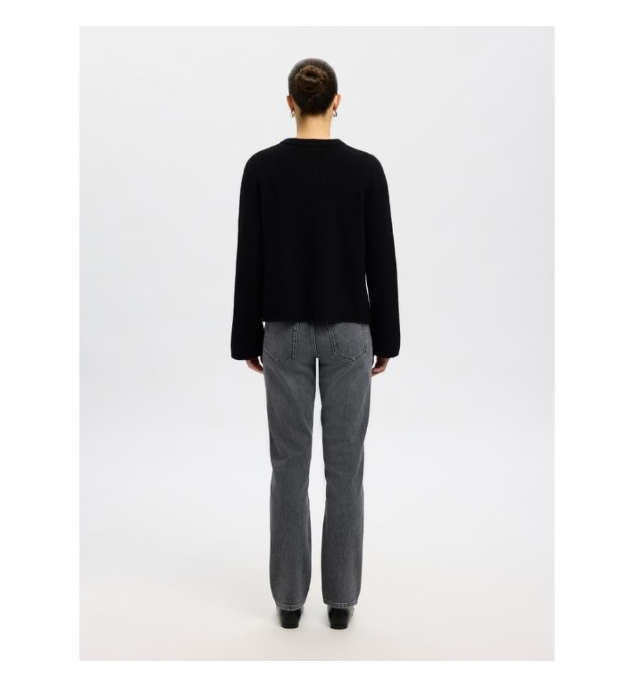 Strickjacke - Schwarz