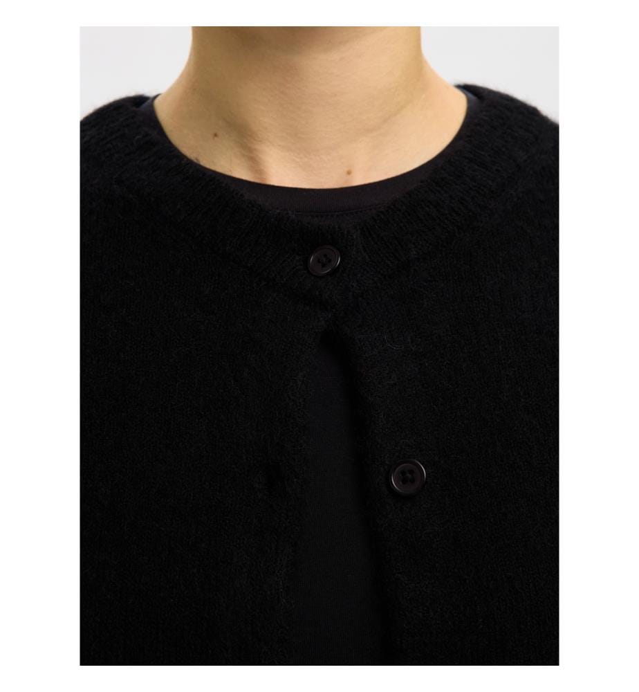 Strickjacke - Schwarz
